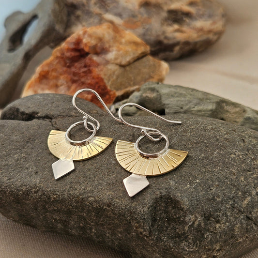 Rising Sun Earrings