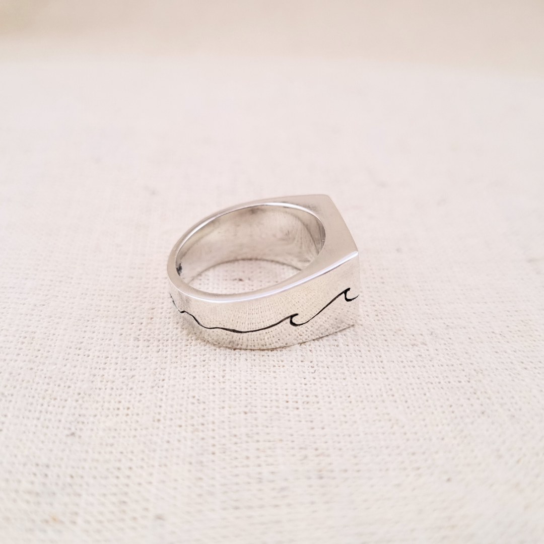 High Tide Signet Ring