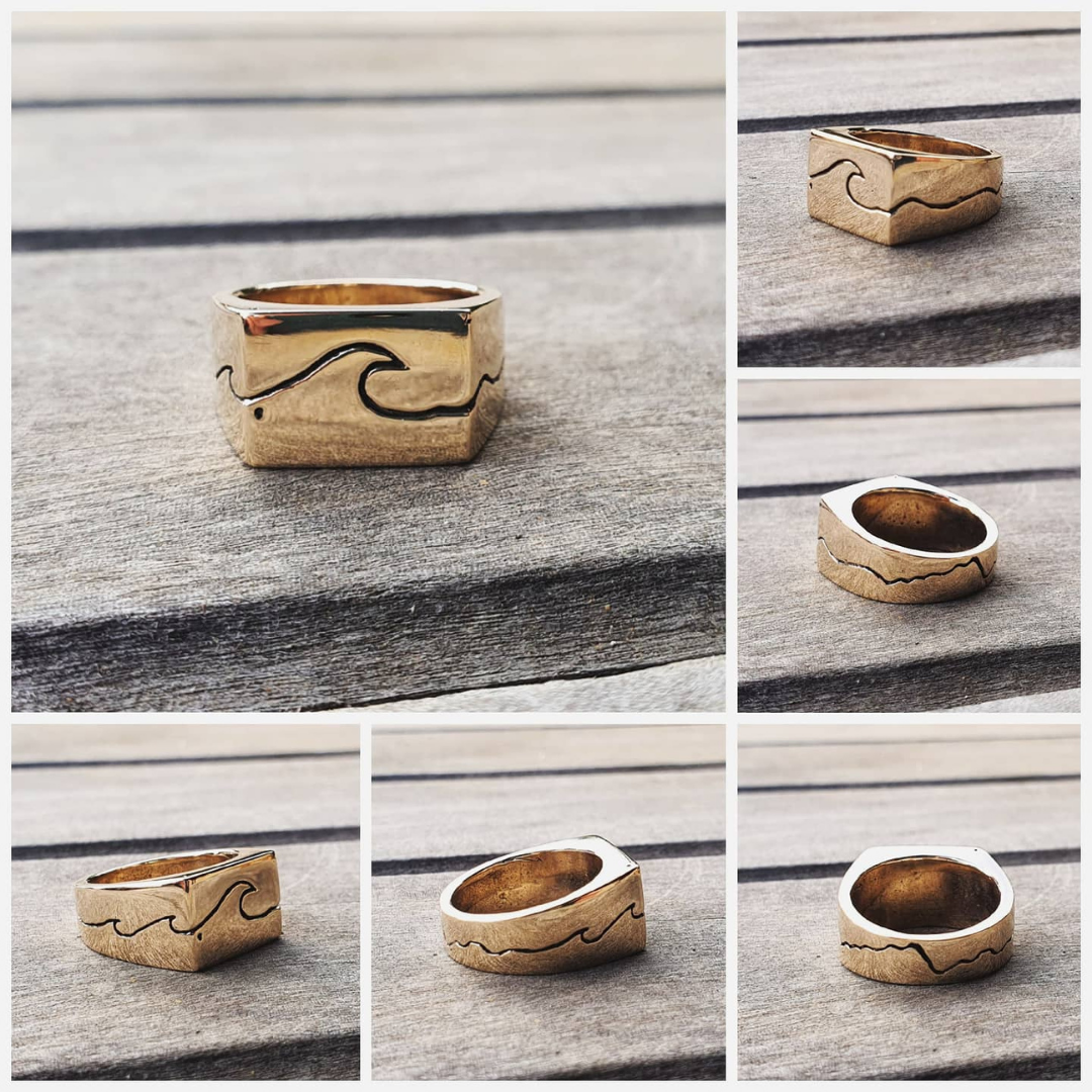 High Tide Signet Ring