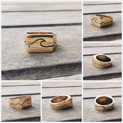 High Tide Signet Ring